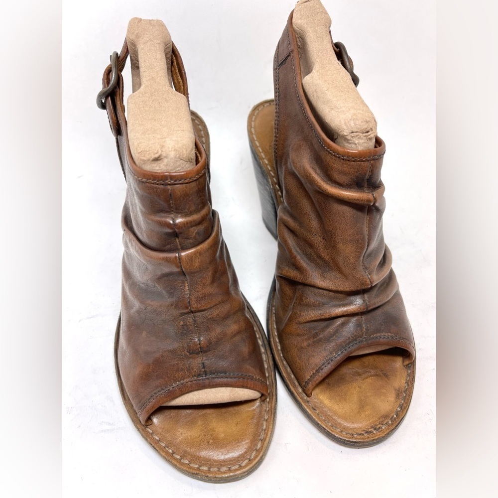 FIORENTINI + BAKER Women’s Open Toe Block Heel Mules Size EU 40 (10 USA)